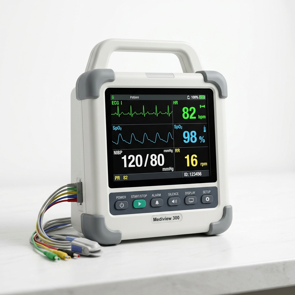 Medzer MPPM-1000J Multi-Parameter Monitor